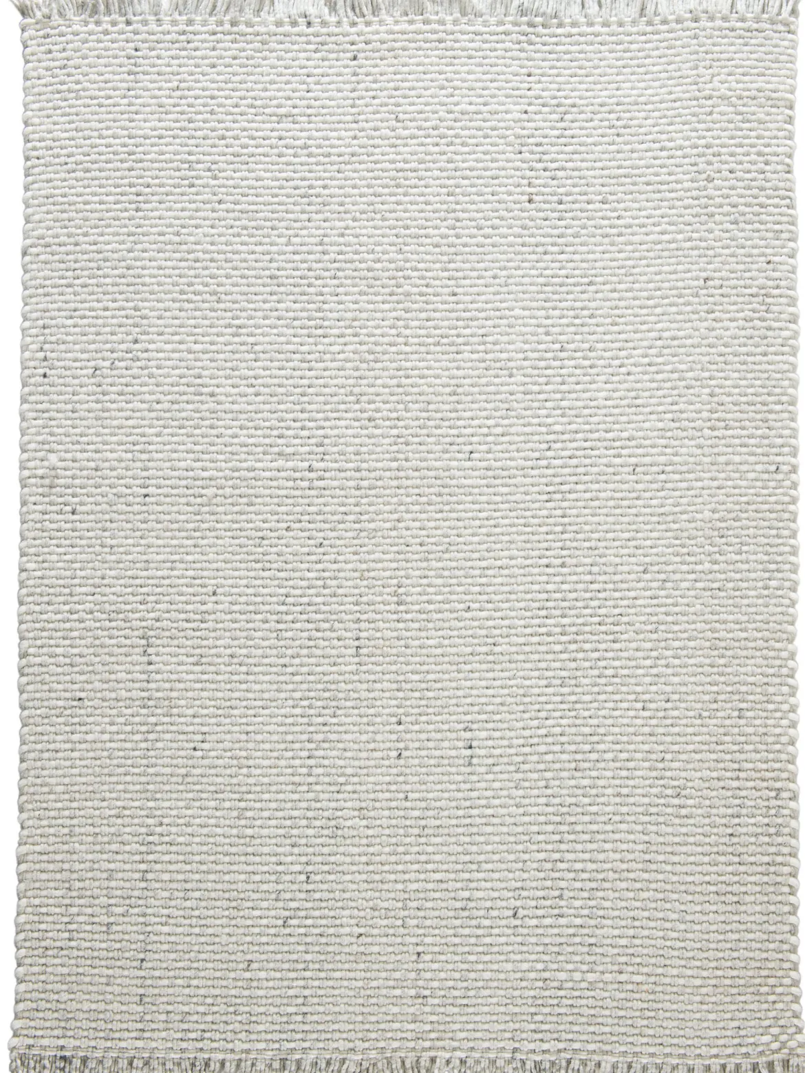 Svanberga Woll-Teppich, Offwhite