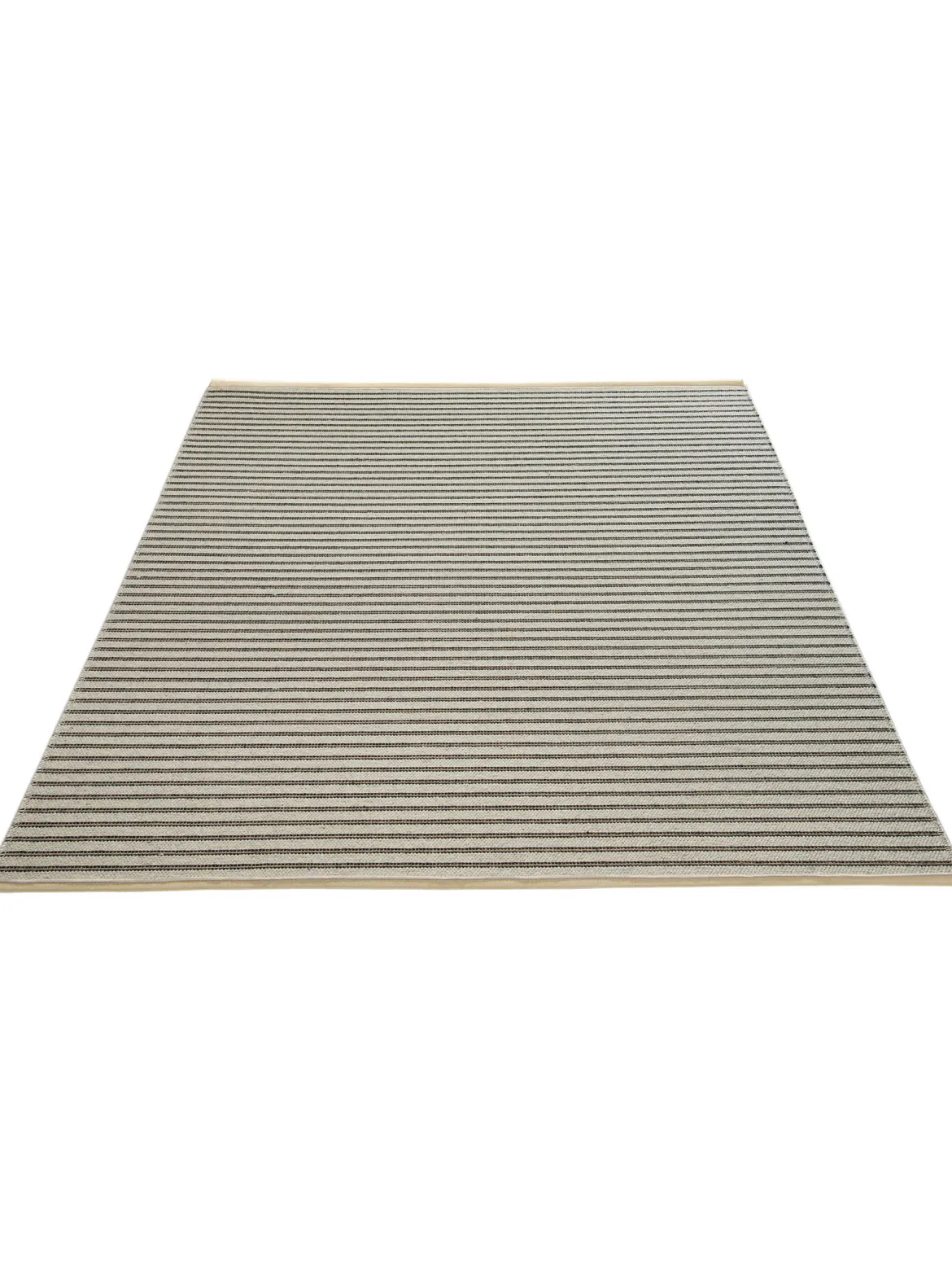 Svansbjerg Moderner Teppich, Creme/Schwarz