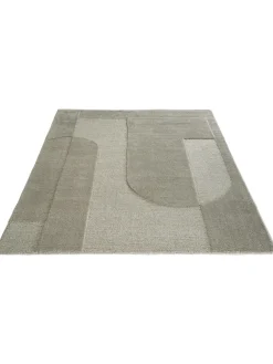 Taastrup Moderner Teppich, Stone Grey