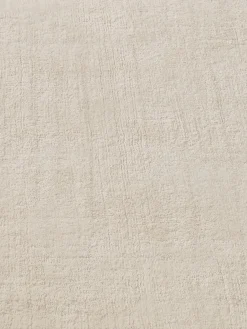 Tamesna Woll-Teppich, Weiss/Natur
