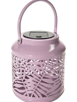 Tavani Outdoor-Solarleuchte, Pastellrosa