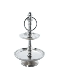 Tea Time Deko-Etagere, Silber