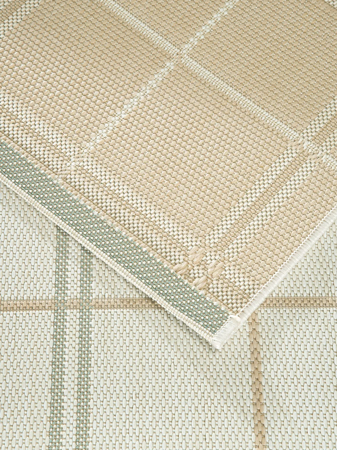 Terrasini Outdoor-Teppich, Lind