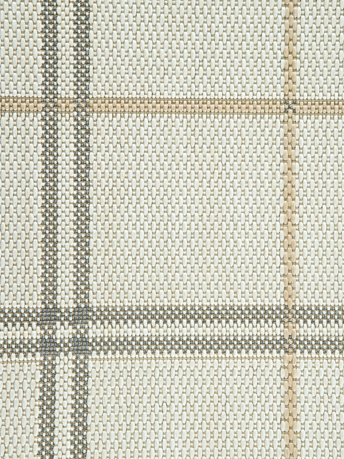 Terrasini Outdoor-Teppich, Silber