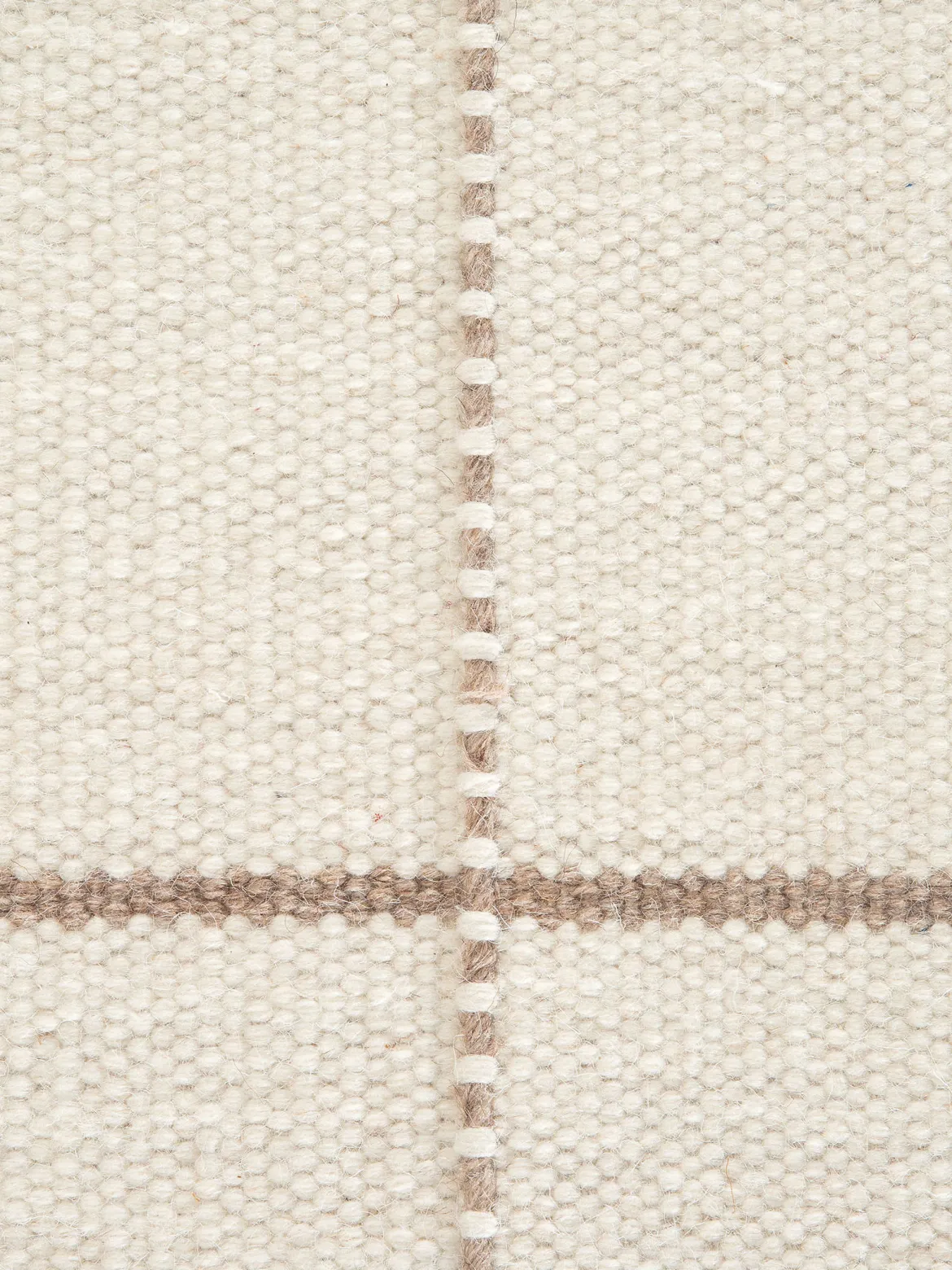 Tidaholm Woll-Teppich, Offwhite