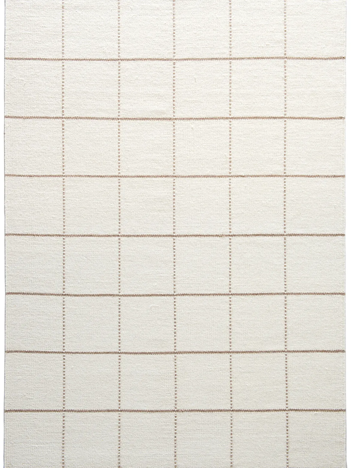 Tidaholm Woll-Teppich, Offwhite