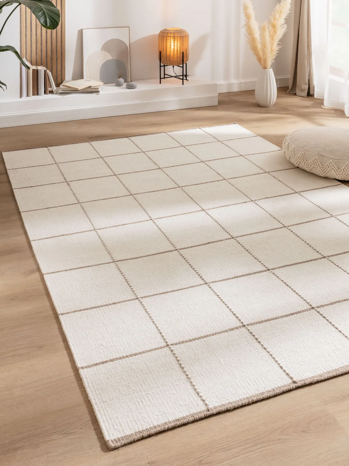 Tidaholm Woll-Teppich, Offwhite