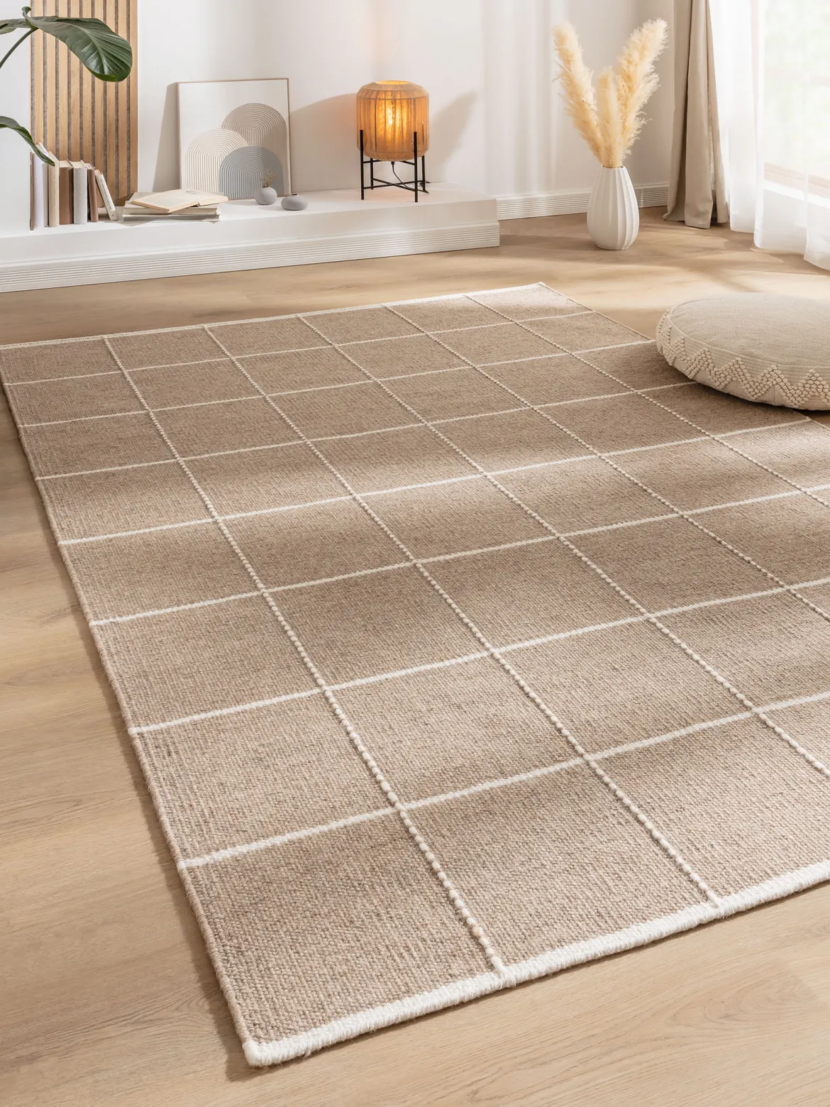 Tidaholm Woll-Teppich, Taupe