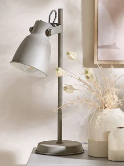 Timelessi Tischleuchte, Sand Grey