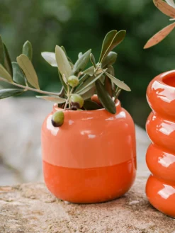 Toban Vase, Orange