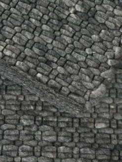 Toftlund Woll-Teppich, Dark Grey