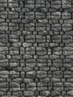 Toftlund Woll-Teppich, Dark Grey