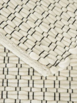 Toftlund Woll-Teppich, White