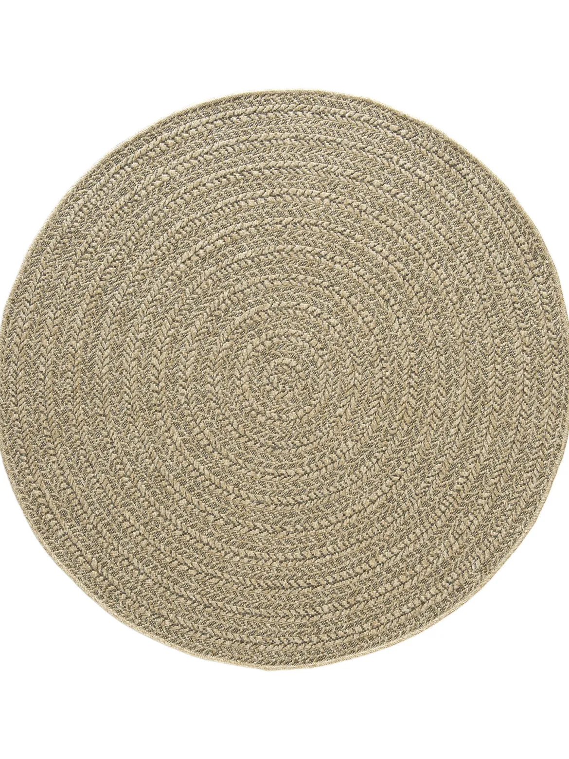 Tolaga Outdoor-Teppich, Natur/Black