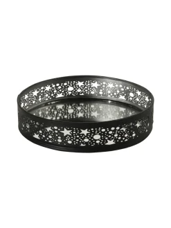 Torja Deko-Tablett, Black/Silver