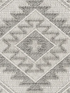 Tortugero Outdoor-Teppich, Grau