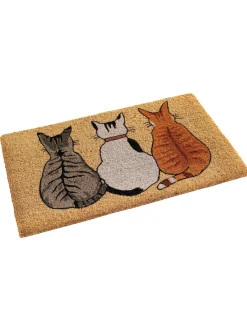Trio Fußmatte, Dunkelbeige