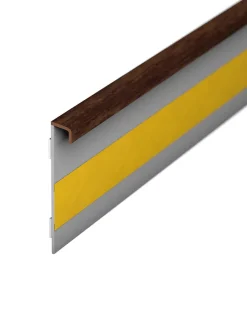 TSL SK 250cm Sockelleiste, Nussbaum