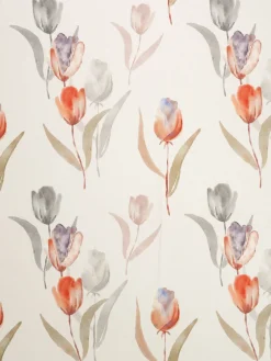 Tulissa Ösenschal, Creme/Rot meliert