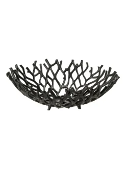Twig Bowl Deko-Schale, Schwarz