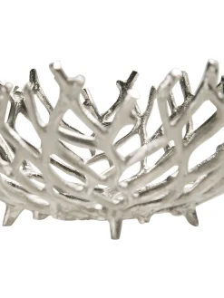 Twig Bowl Deko-Schale, Silber