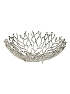 Twig Bowl Deko-Schale, Silber