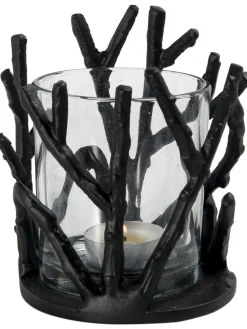 Twigs Teelichthalter, Black