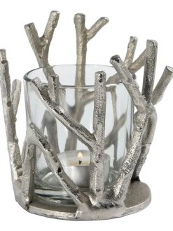 Twigs Teelichthalter, Silber