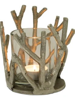 Twigs Teelichthalter, Silber