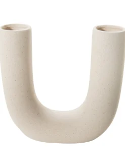 Uhui Vase, Mattweiss