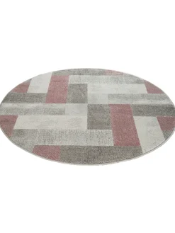 Urban Maze Moderner Teppich, Berry