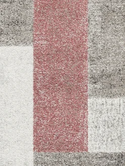 Urban Maze Moderner Teppich, Berry