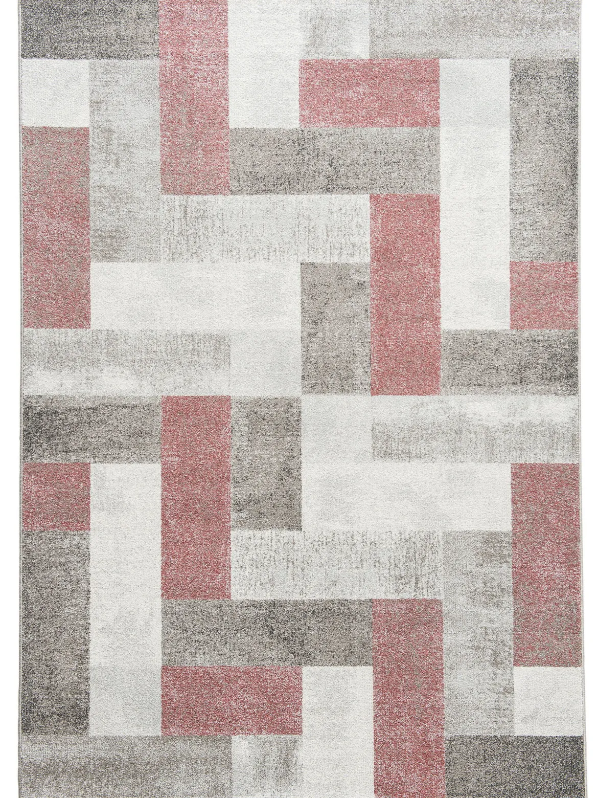 Urban Maze Moderner Teppich, Berry