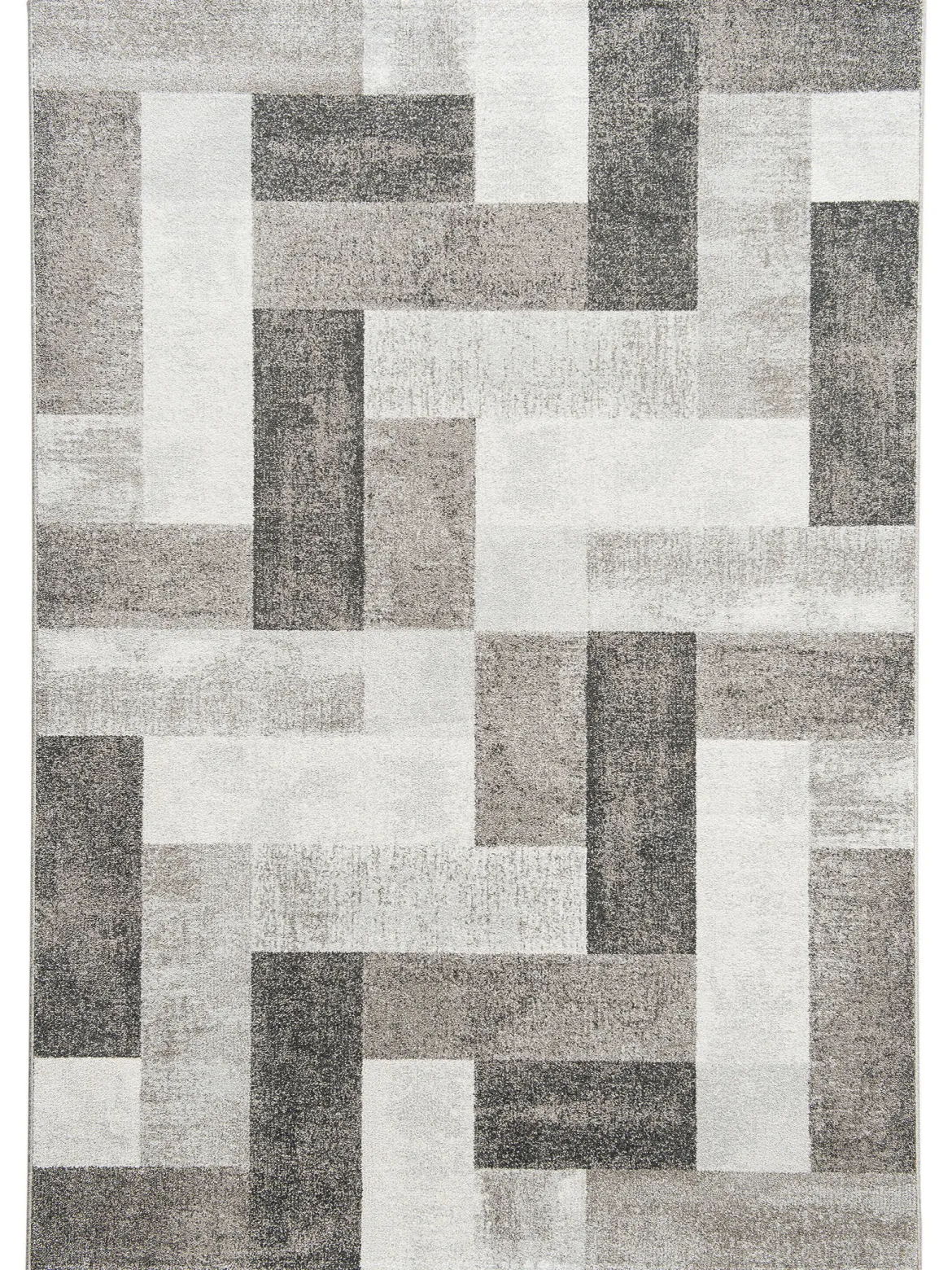 Urban Maze Moderner Teppich, Dark Grey