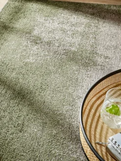 Vaduz Vintage-Teppich, Olive