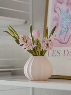 Vercelli Vase, Soft Pink