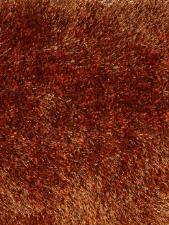 Vernissage Hochflor-Teppich, Kupfer