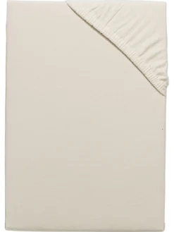 Vicenza Spannbetttuch, Creme