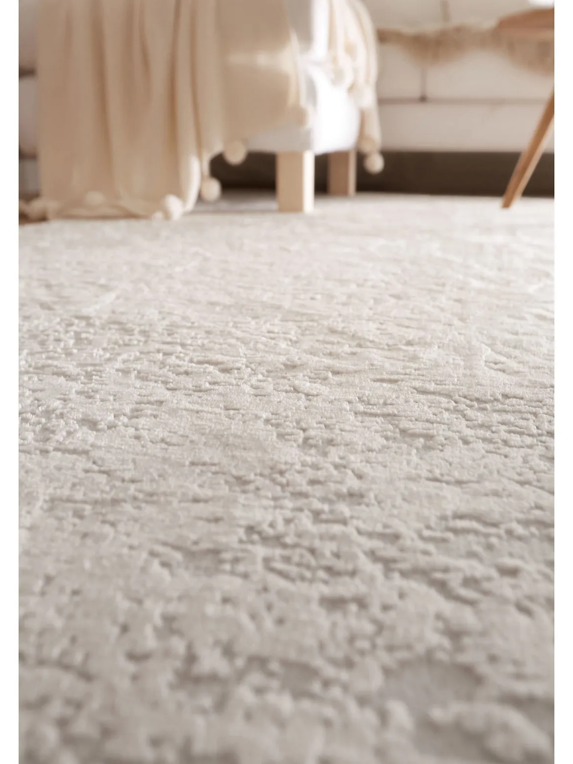 Vikonia Vintage-Teppich, Ivory