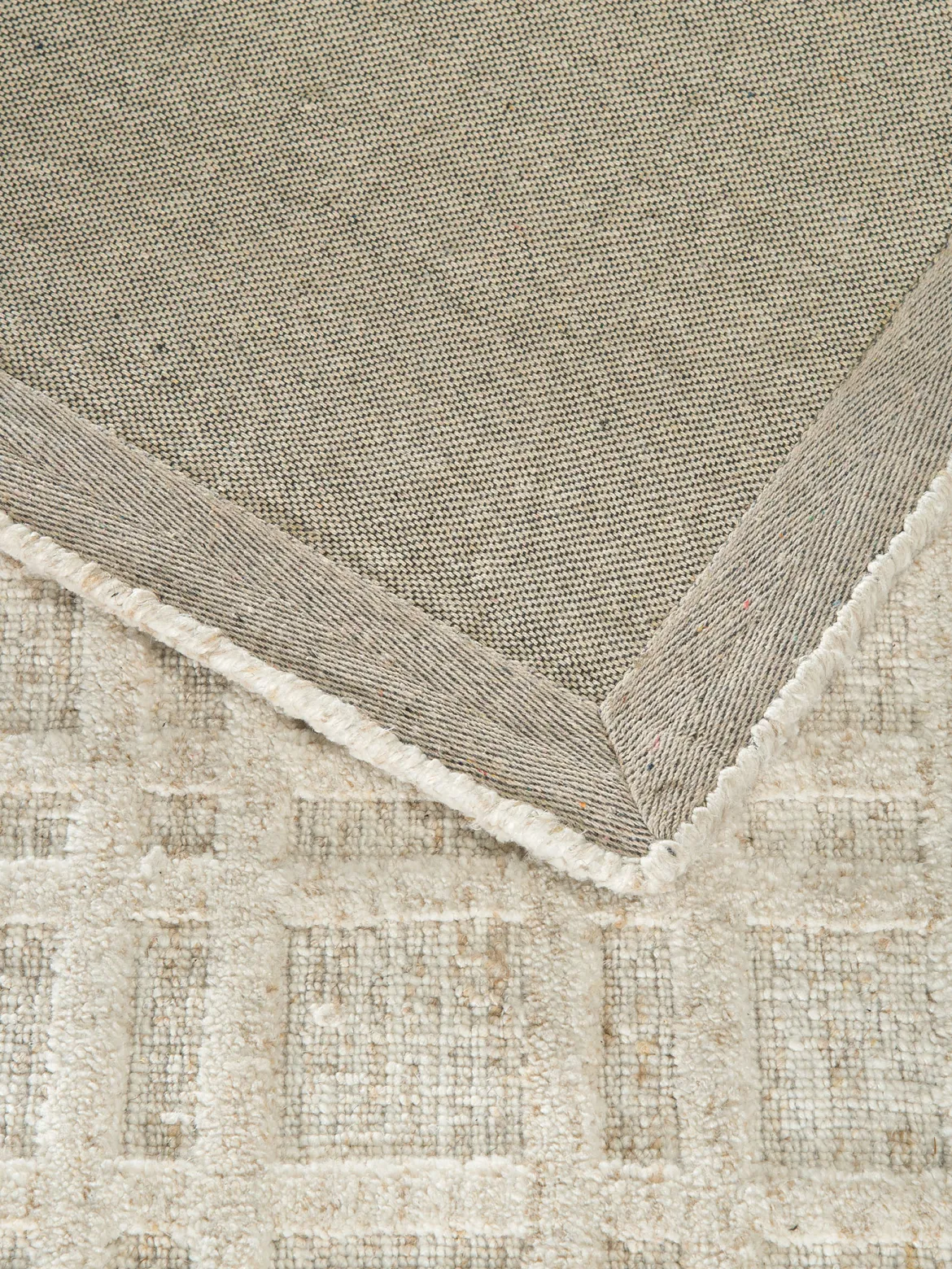 Villerup Woll-Teppich, Ivory
