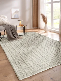 Villerup Woll-Teppich, Ivory