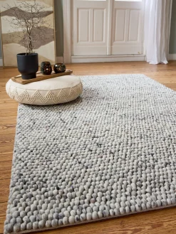 Vinstrup Woll-Teppich, Granite Grey