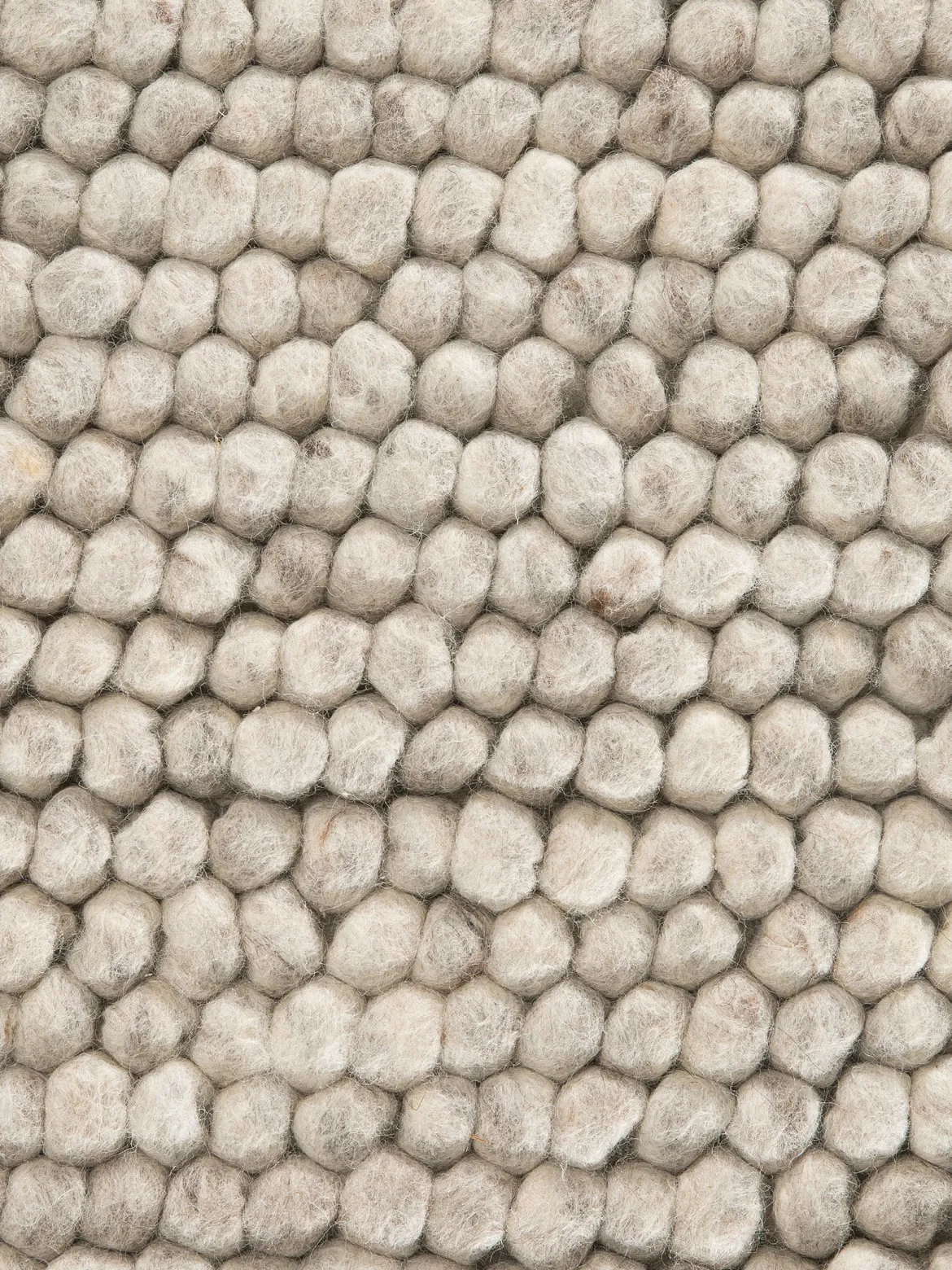 Vinstrup Woll-Teppich, Light Grey
