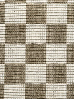 Waikato Outdoor-Teppich, Braun/Weiss