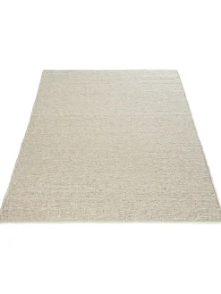 Weißach Woll-Teppich, Beige