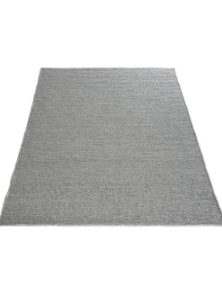 Weißach Woll-Teppich, Grau