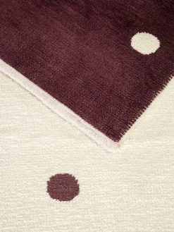 Whitehaven Kinder-Teppich, Aubergine