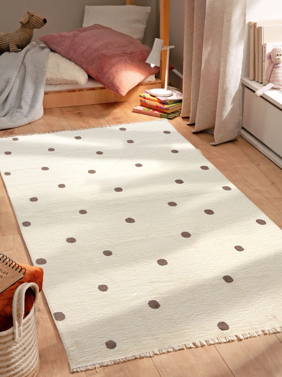 Whitehaven Kinder-Teppich, Braun