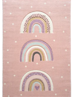 Wonderheart Kinder-Teppich, Rosa