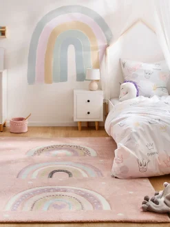 Wonderheart Kinder-Teppich, Rosa